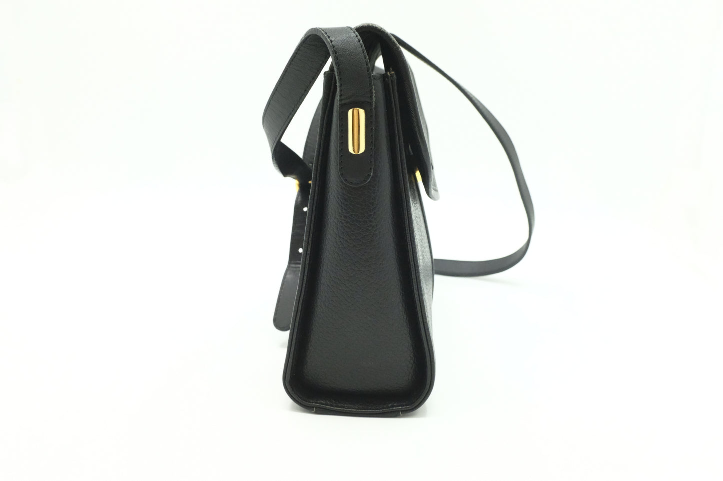 Burberry Shoulder Bag in Black Leather