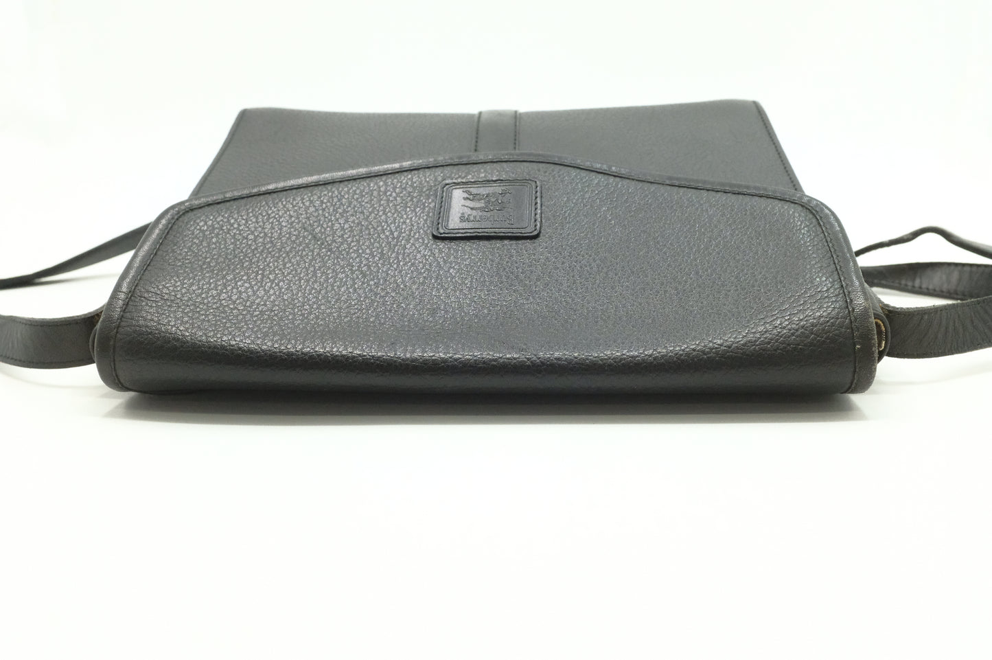 Burberry Shoulder Bag in Black Leather