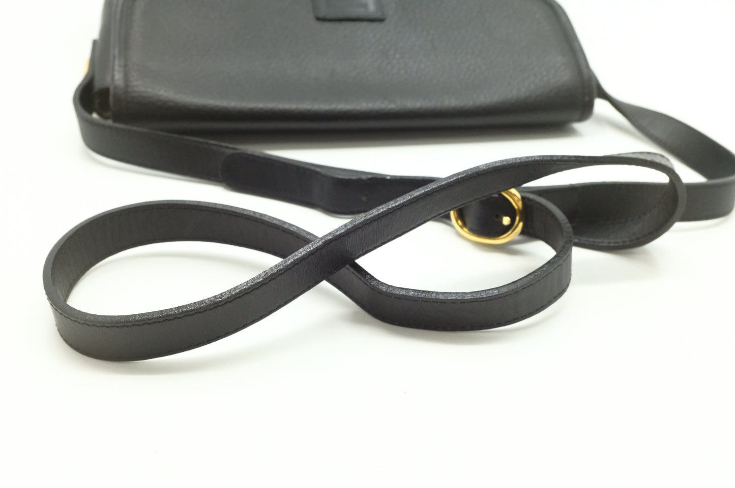 Burberry Shoulder Bag in Black Leather