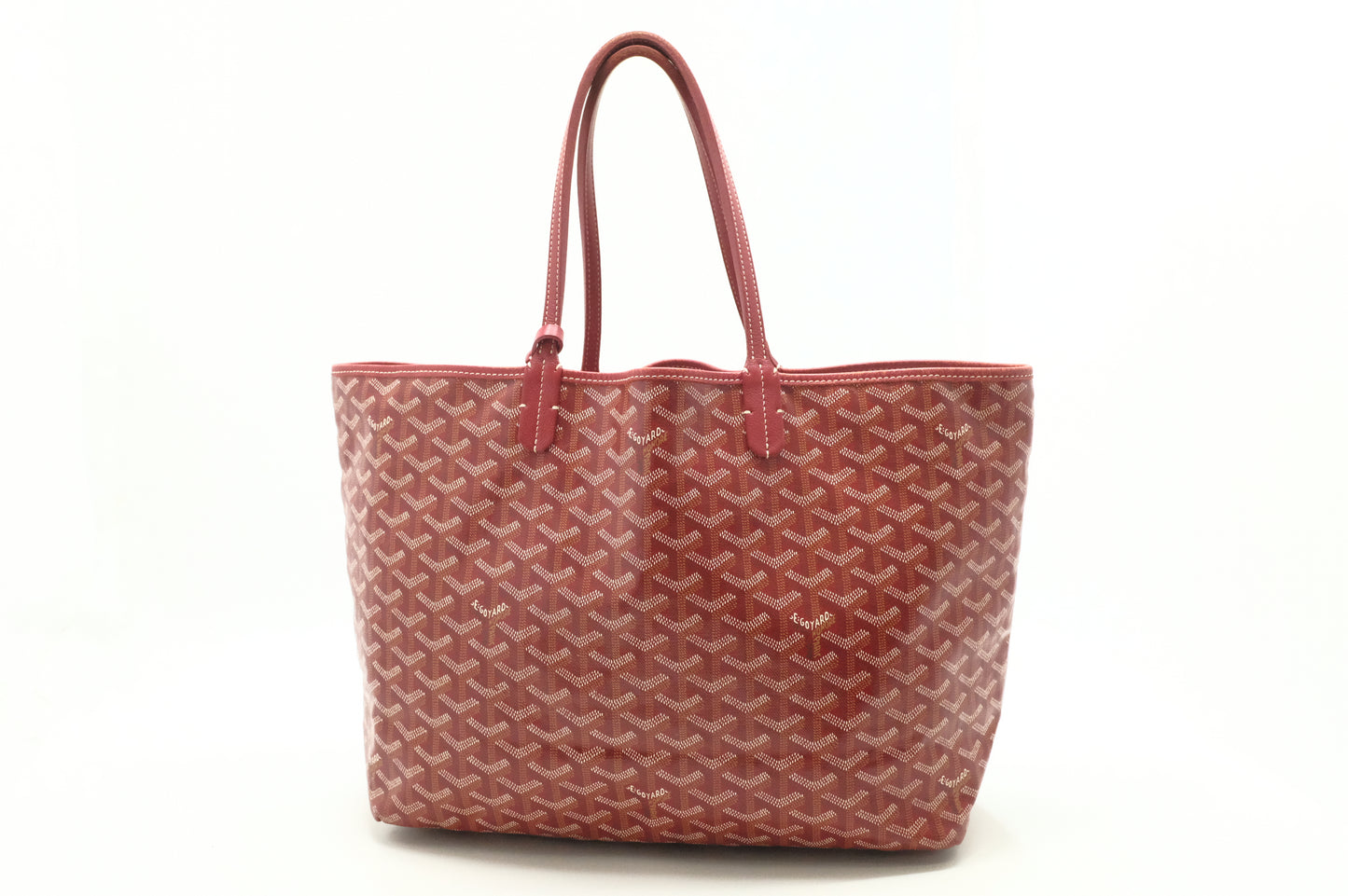 Goyard Saint Louis PM in Red Goyardine Canvas