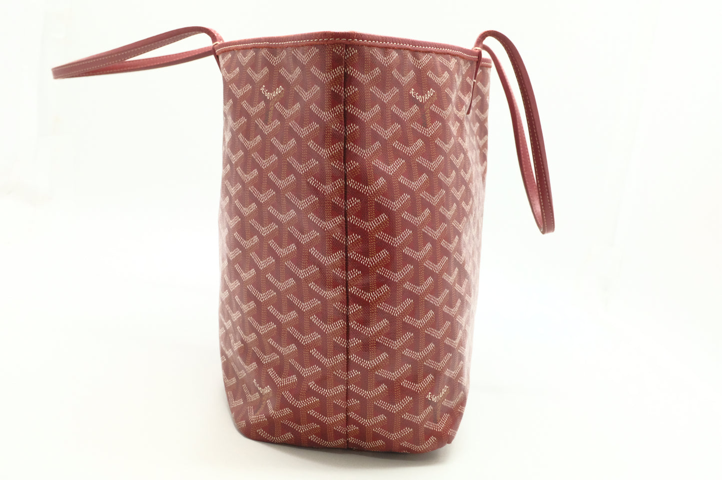Goyard Saint Louis PM in Red Goyardine Canvas