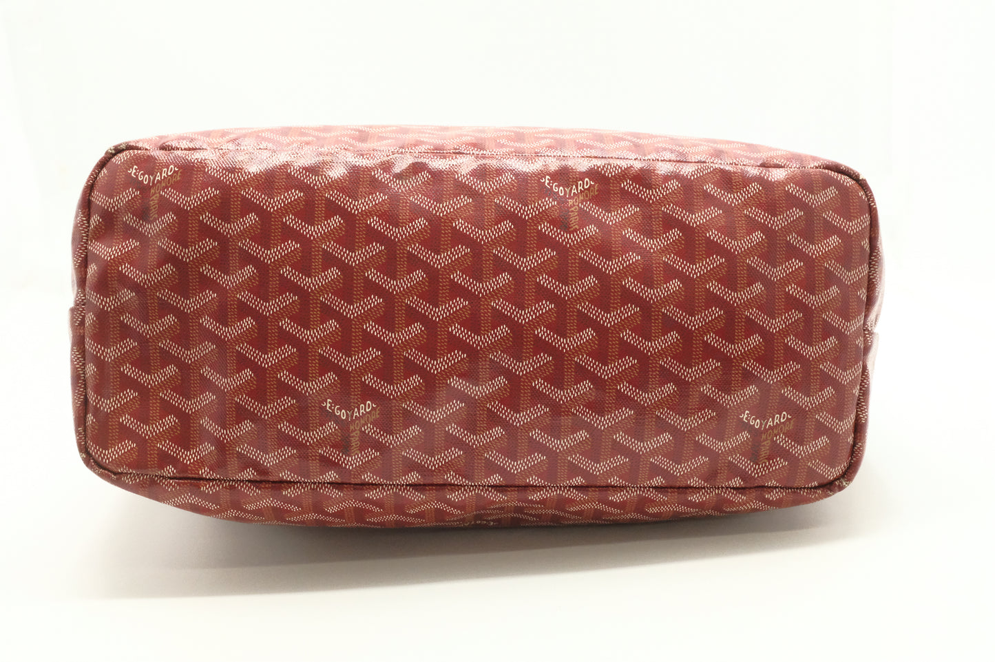 Goyard Saint Louis PM in Red Goyardine Canvas