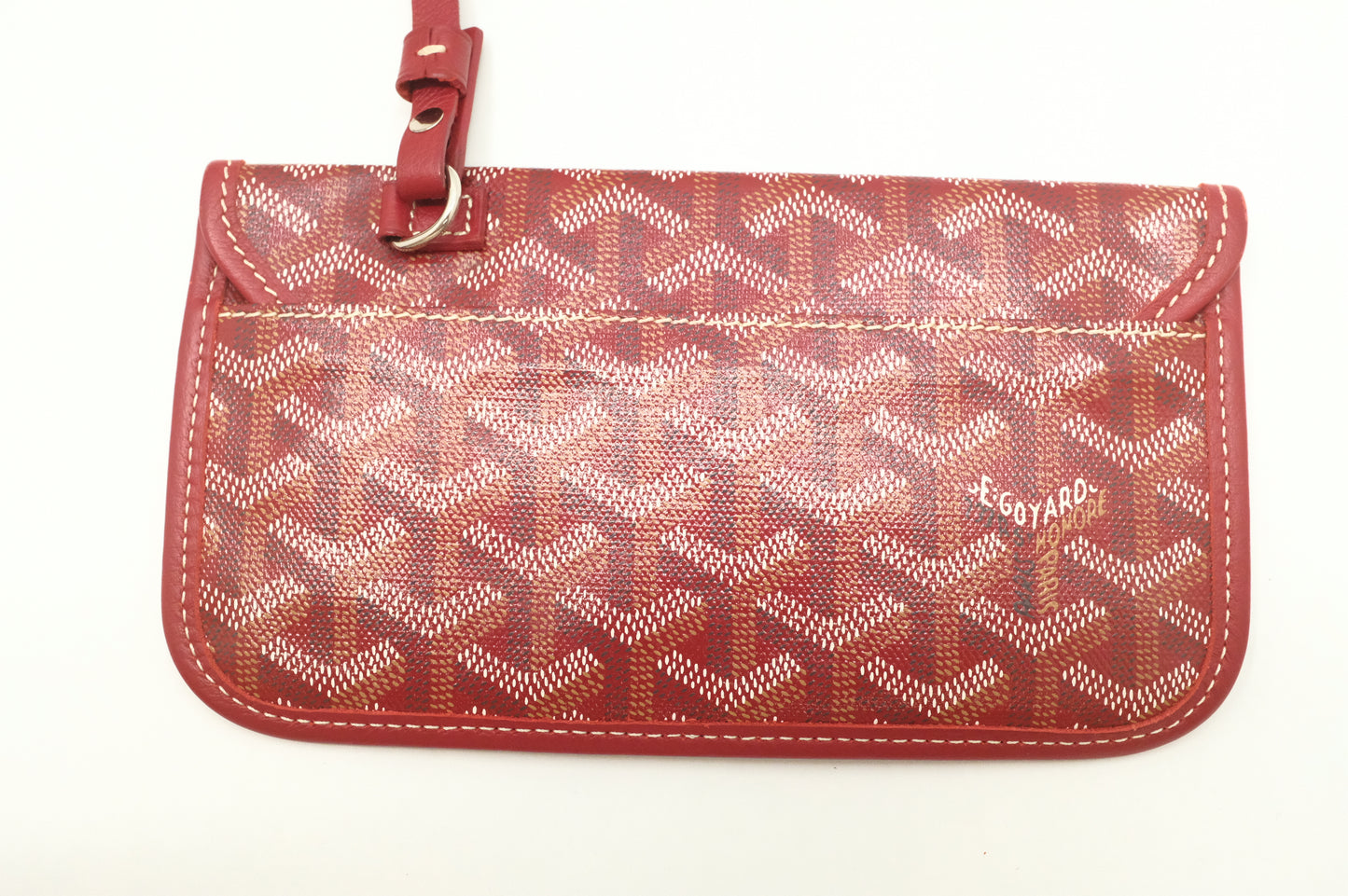 Goyard Saint Louis PM in Red Goyardine Canvas