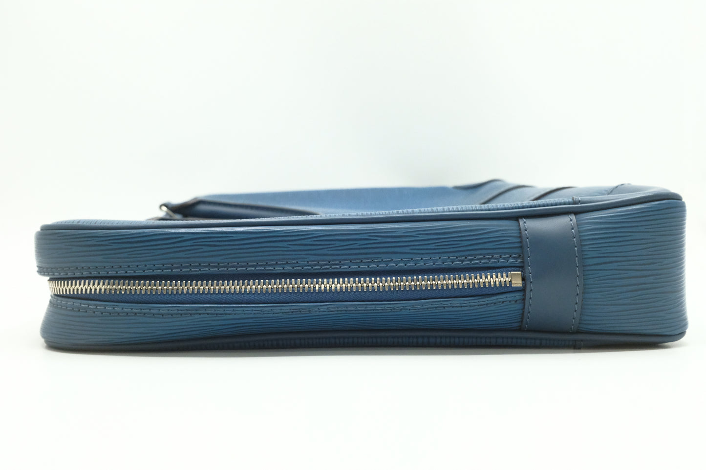 Louis Vuitton Poche Document in Blue Epi Leather