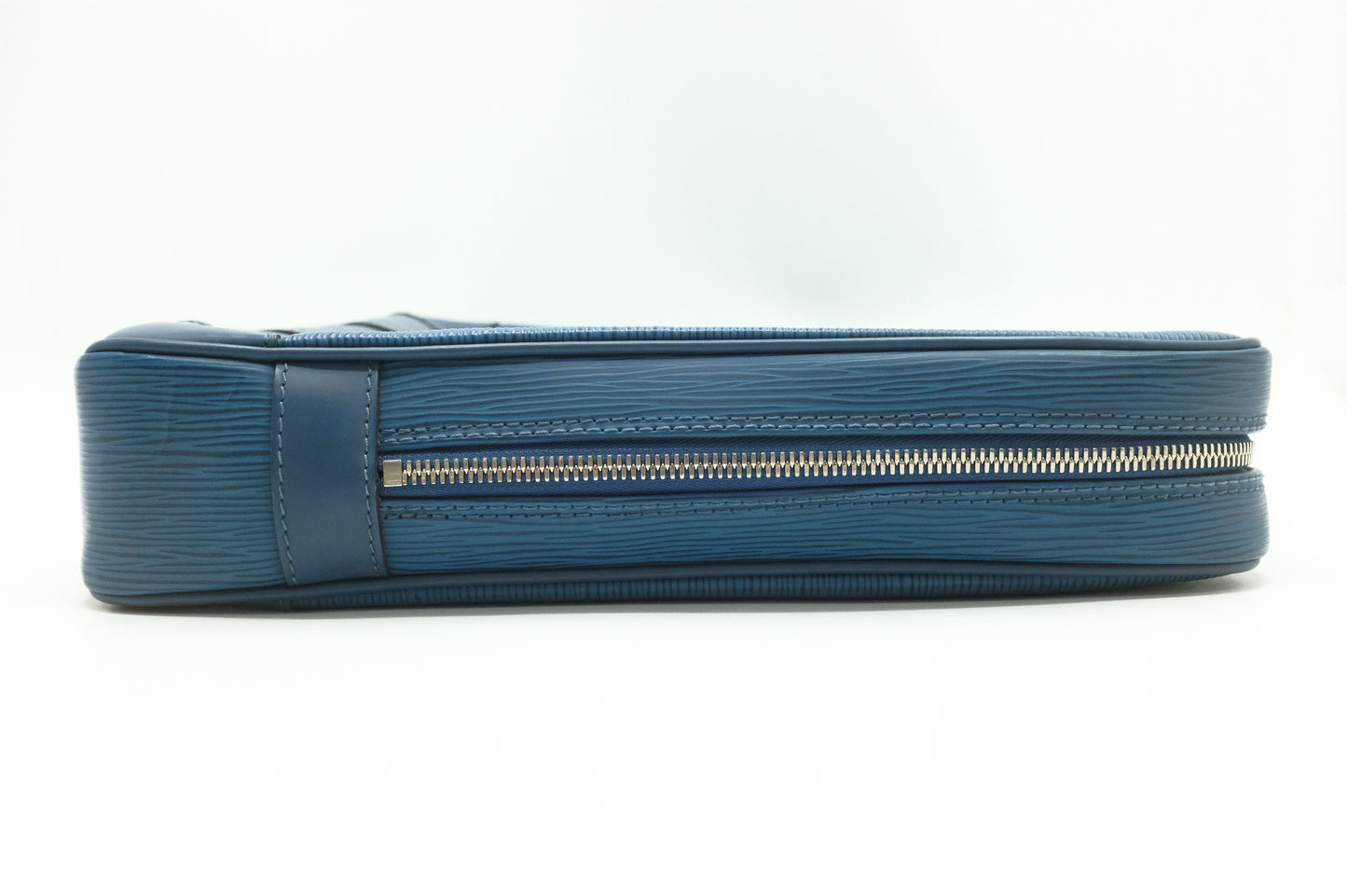 Louis Vuitton Poche Document in Blue Epi Leather
