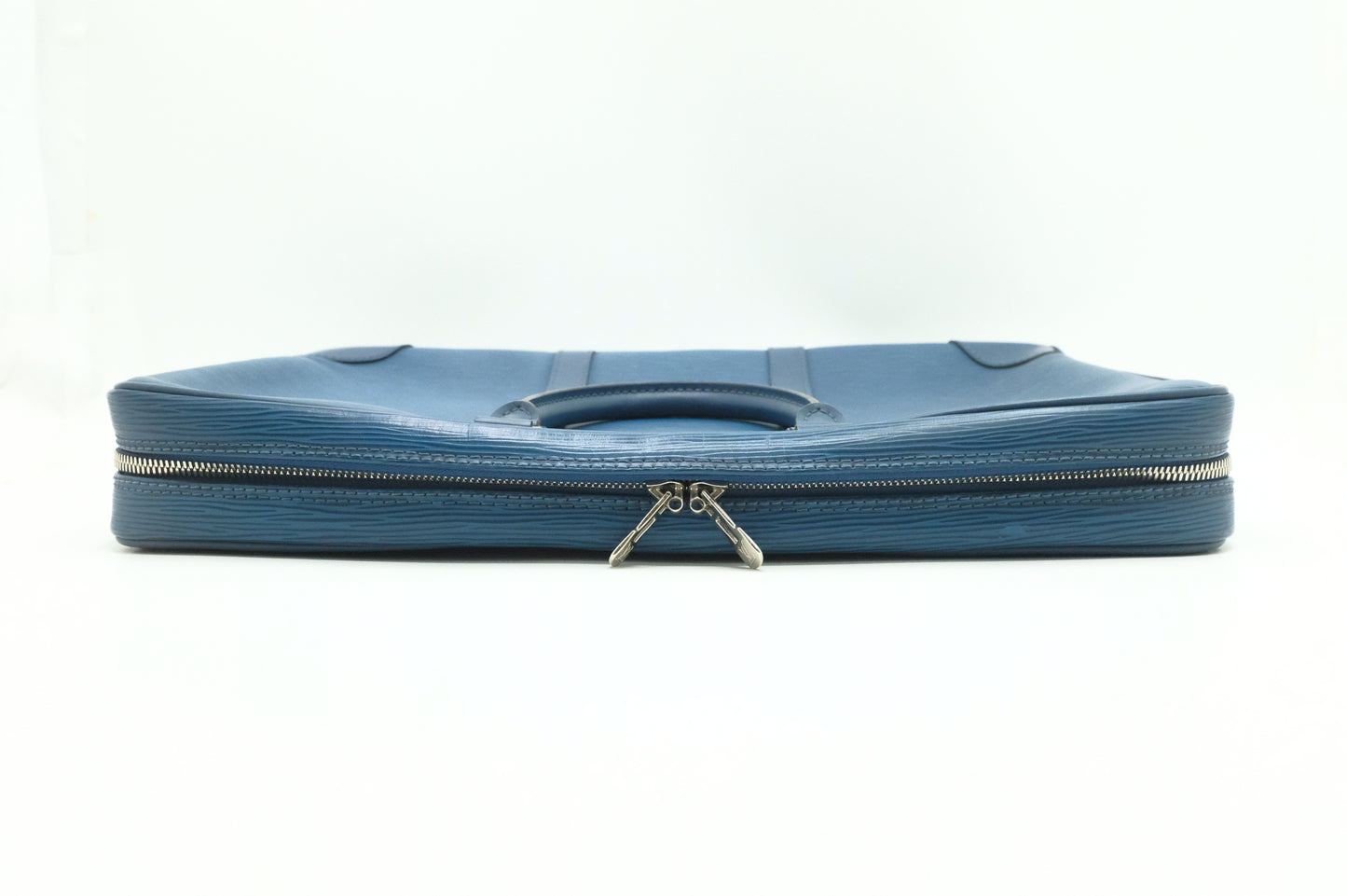 Louis Vuitton Poche Document in Blue Epi Leather