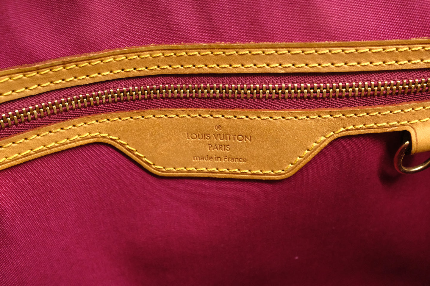 Louis Vuitton Blair in Red Vernis Leather