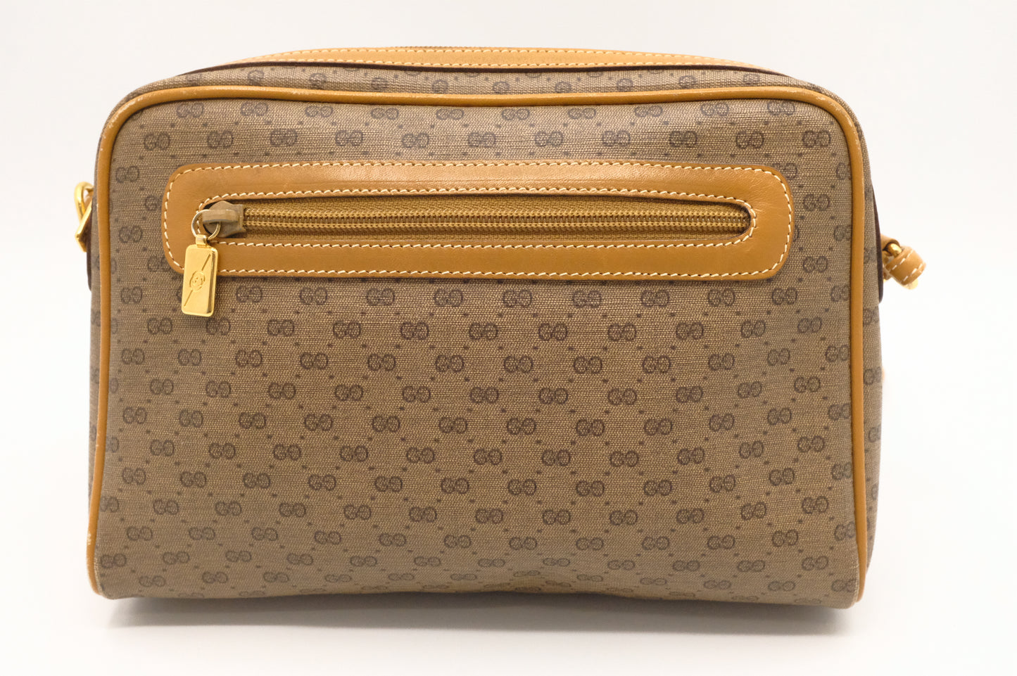 Gucci Crossbody in Beige Micro GG Coated Canvas
