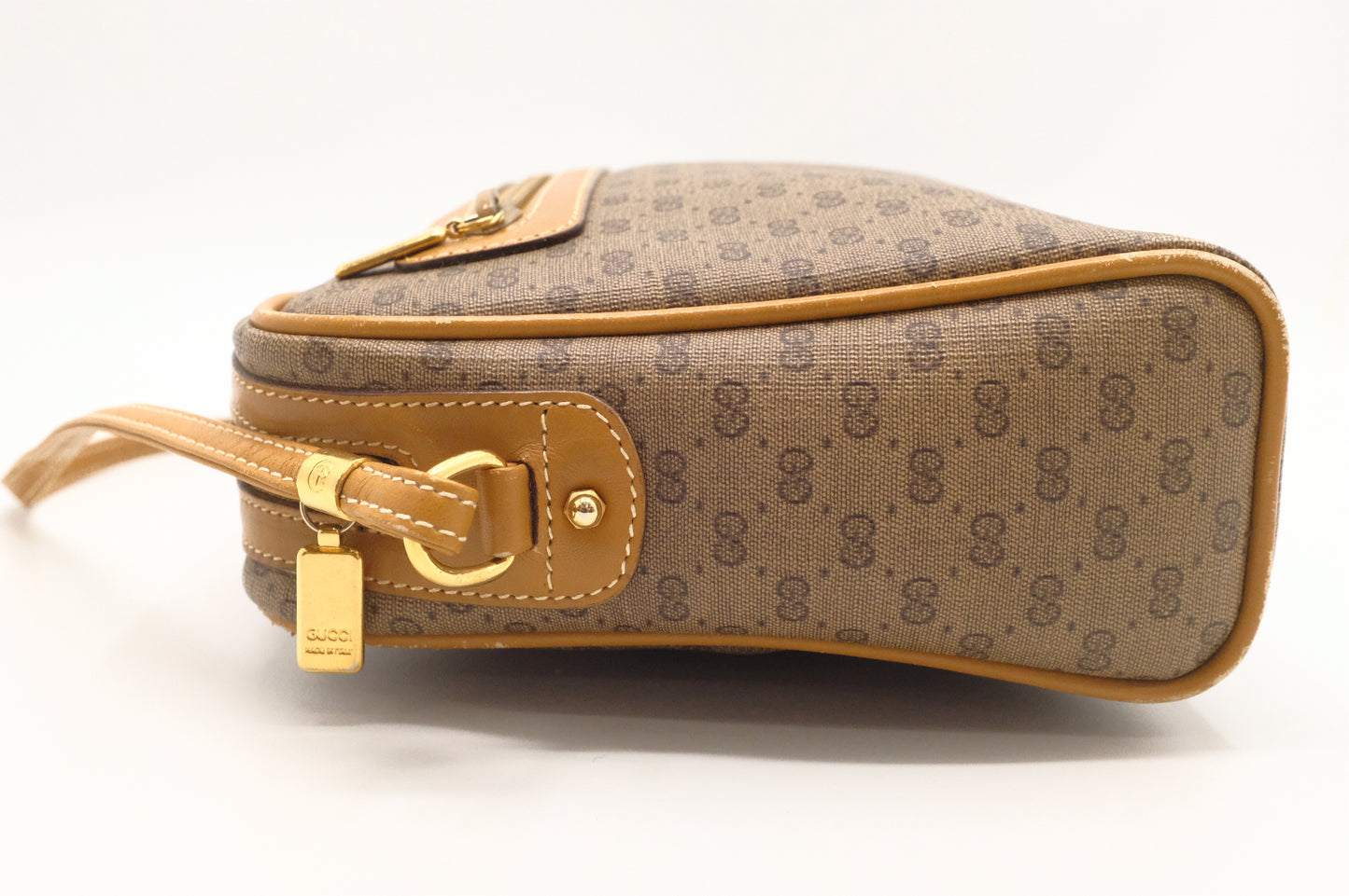 Gucci Crossbody in Beige Micro GG Coated Canvas