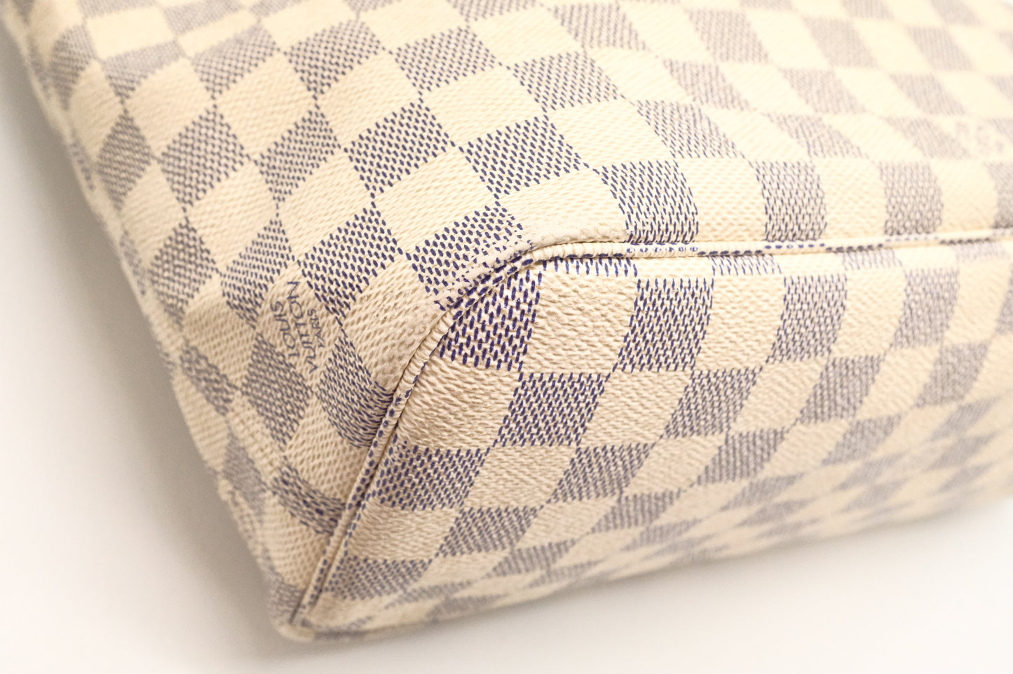 Louis Vuitton Neverfull PM in Damier Azur Canvas
