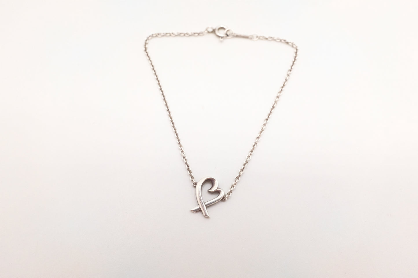 Tiffany & Co. Loving Heart Bracelet in Sterling Silver
