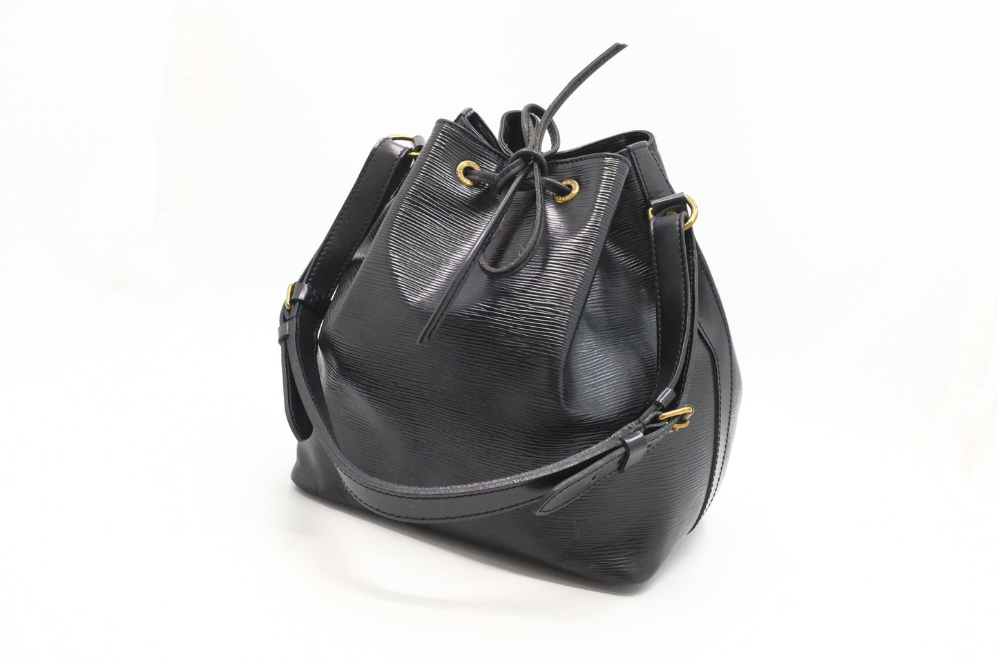 Louis Vuitton Petit Noe in Black Epi Leather