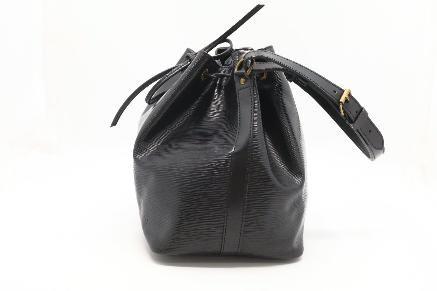 Louis Vuitton Petit Noe in Black Epi Leather