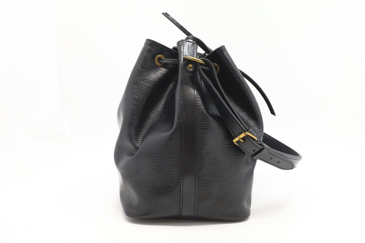 Louis Vuitton Petit Noe in Black Epi Leather