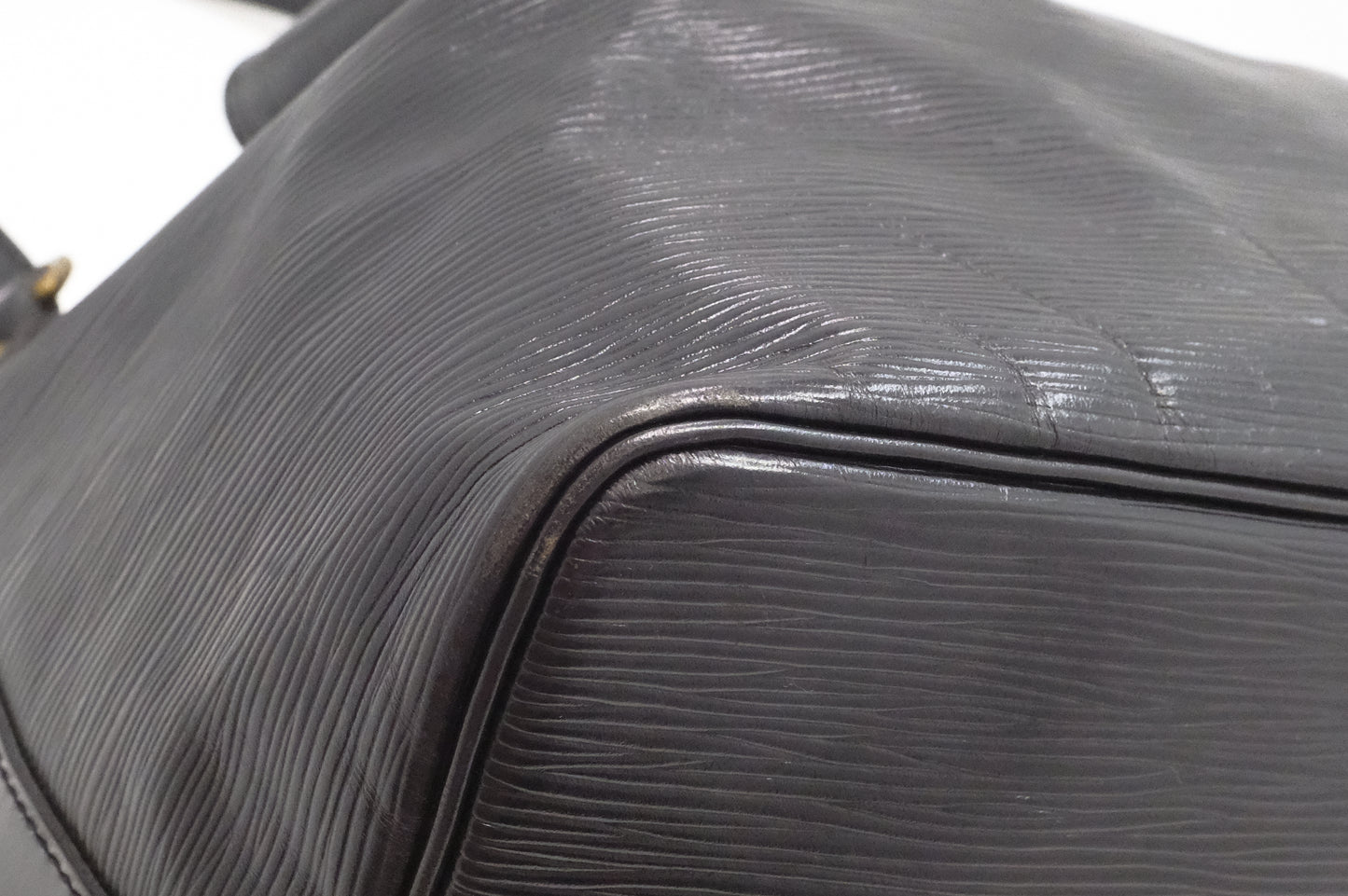 Louis Vuitton Petit Noe in Black Epi Leather