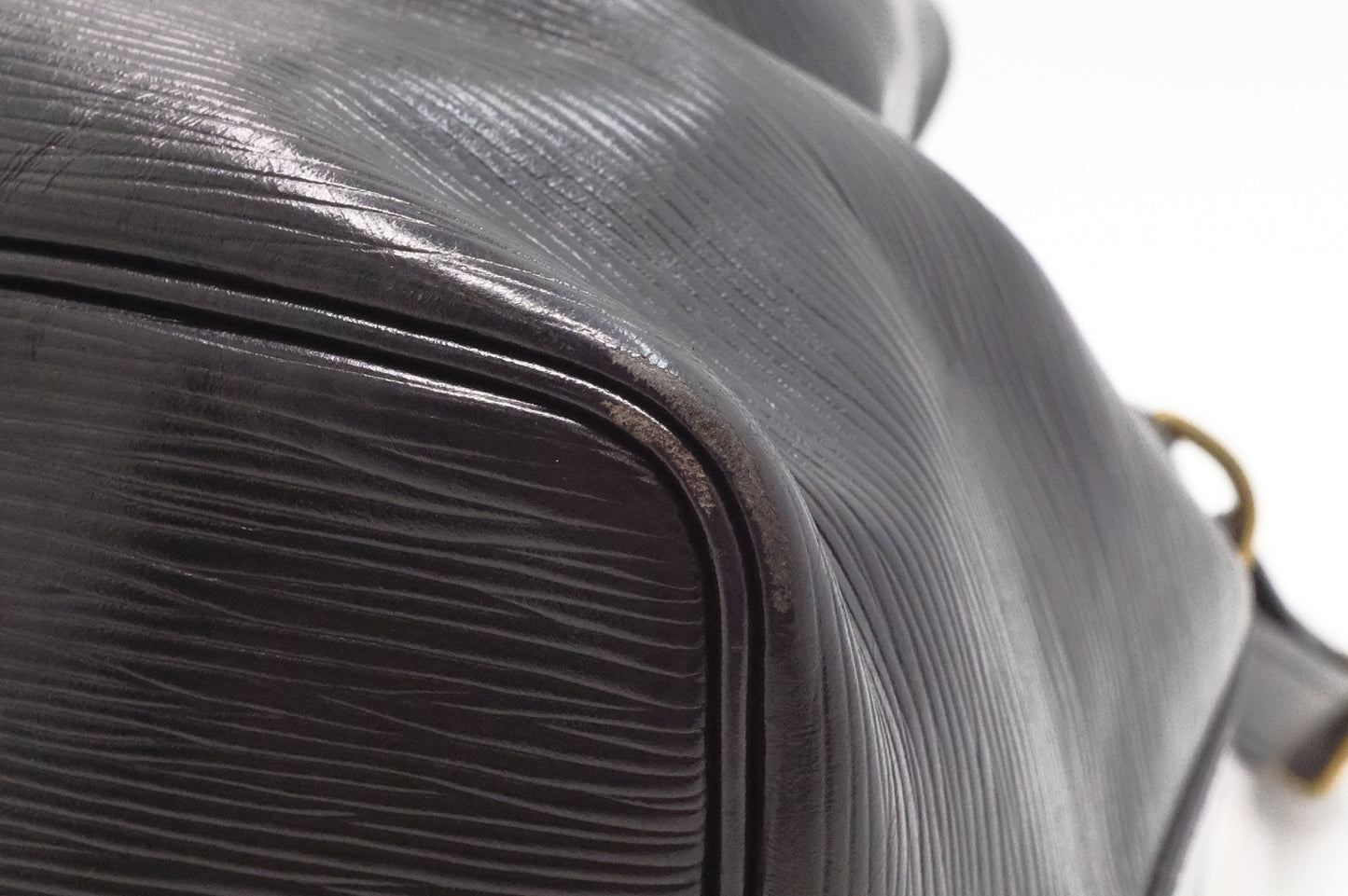 Louis Vuitton Petit Noe in Black Epi Leather
