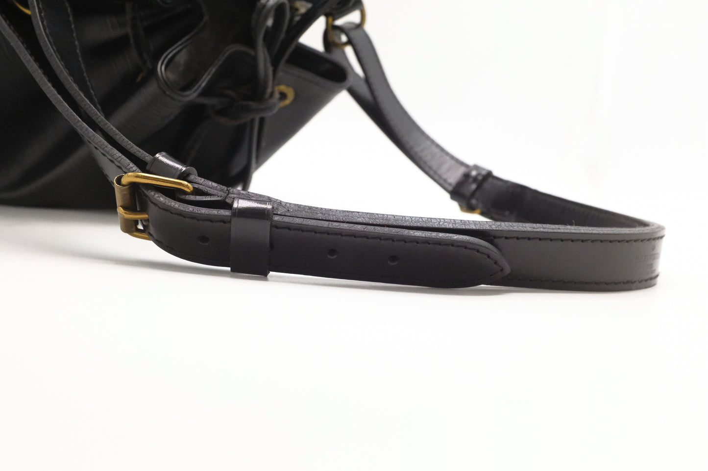 Louis Vuitton Petit Noe in Black Epi Leather