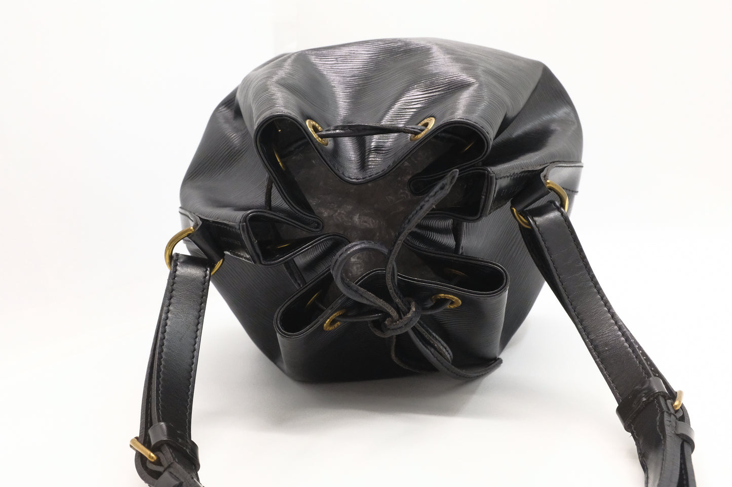 Louis Vuitton Petit Noe in Black Epi Leather