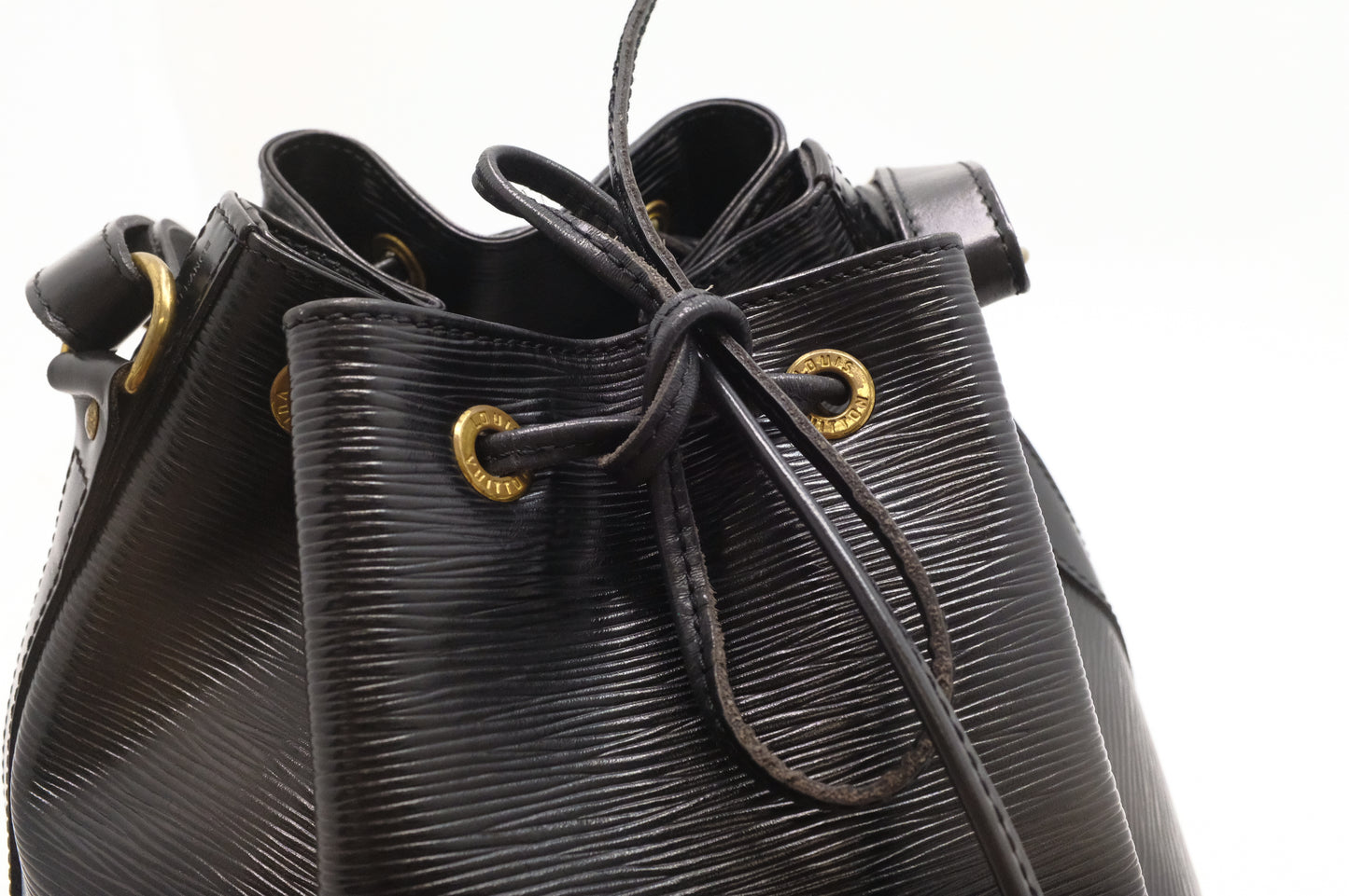 Louis Vuitton Petit Noe in Black Epi Leather