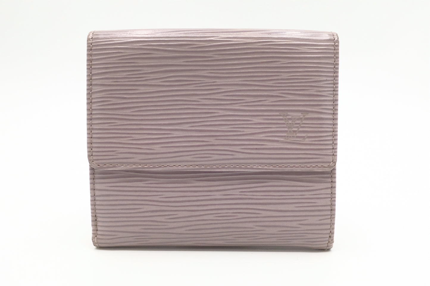 Louis Vuitton Elise Wallet in Lilac Epi Leather
