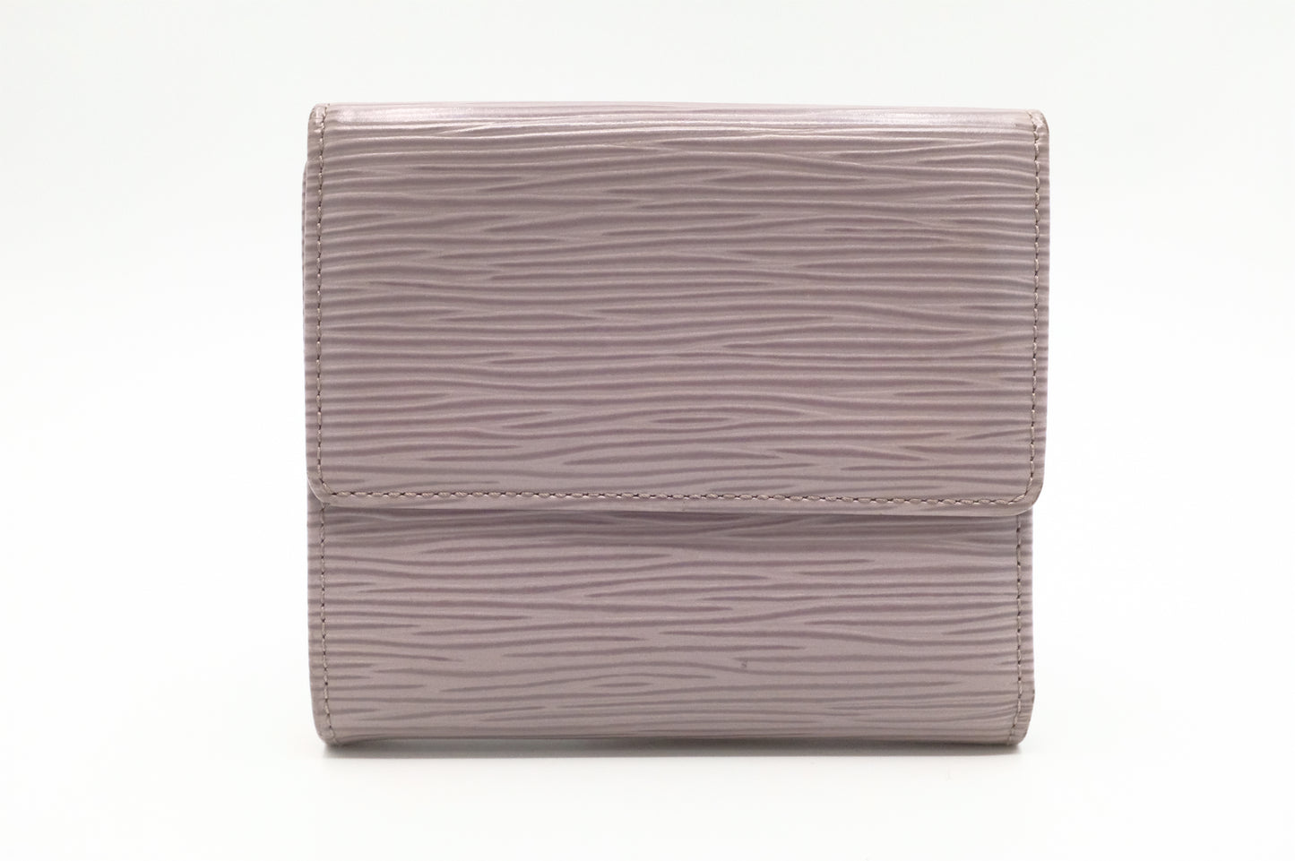 Louis Vuitton Elise Wallet in Lilac Epi Leather