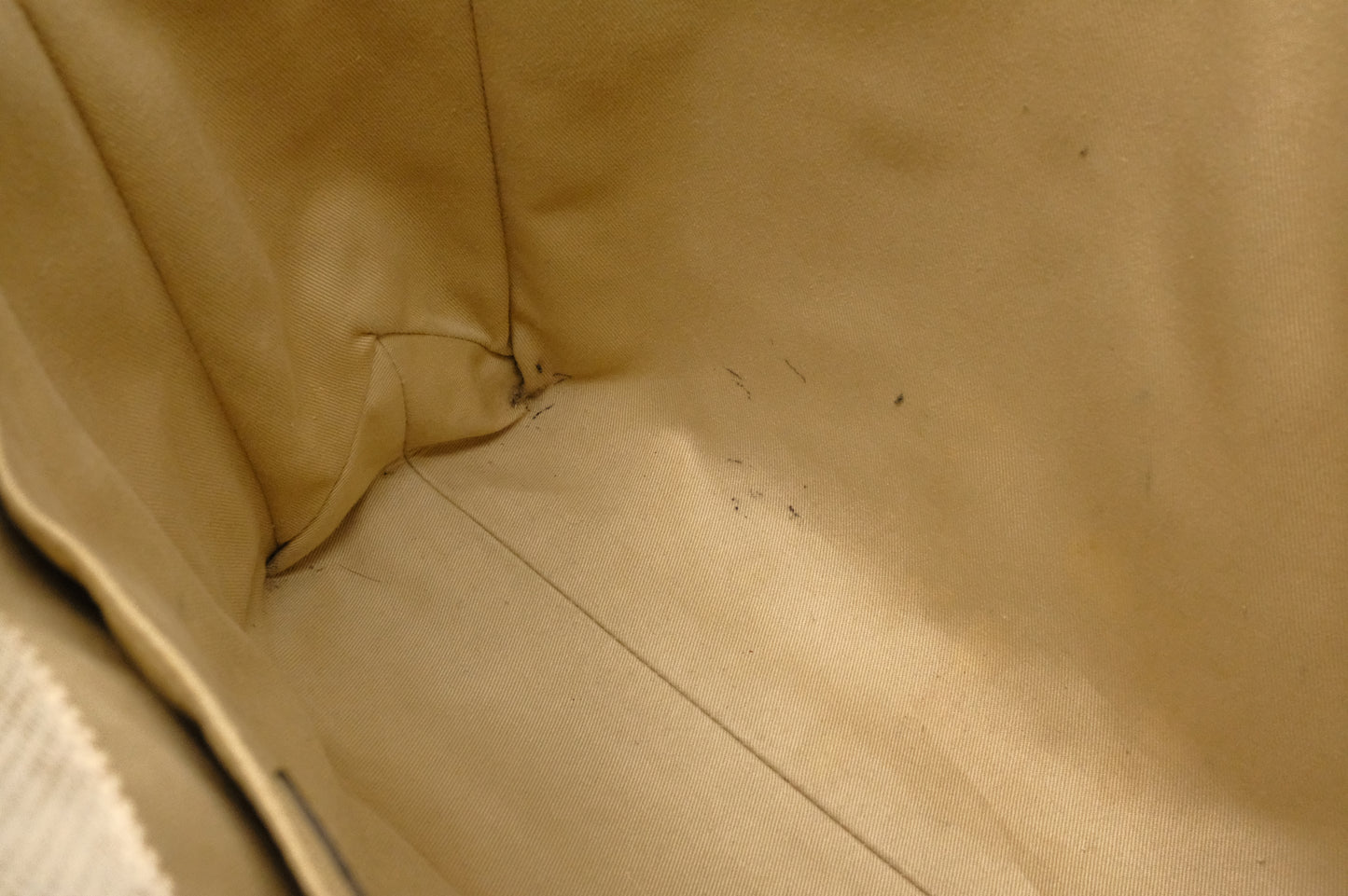 Chloe Woody Medium Tote in Beige Canvas