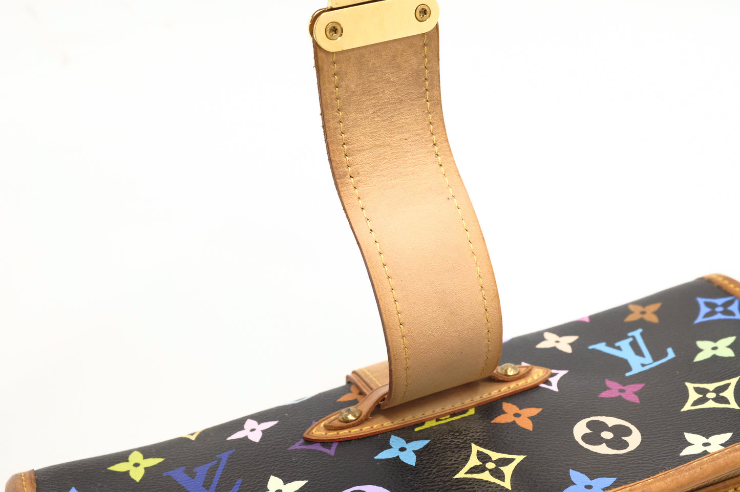 Louis Vuitton Shirley in Black Multicolor Canvas