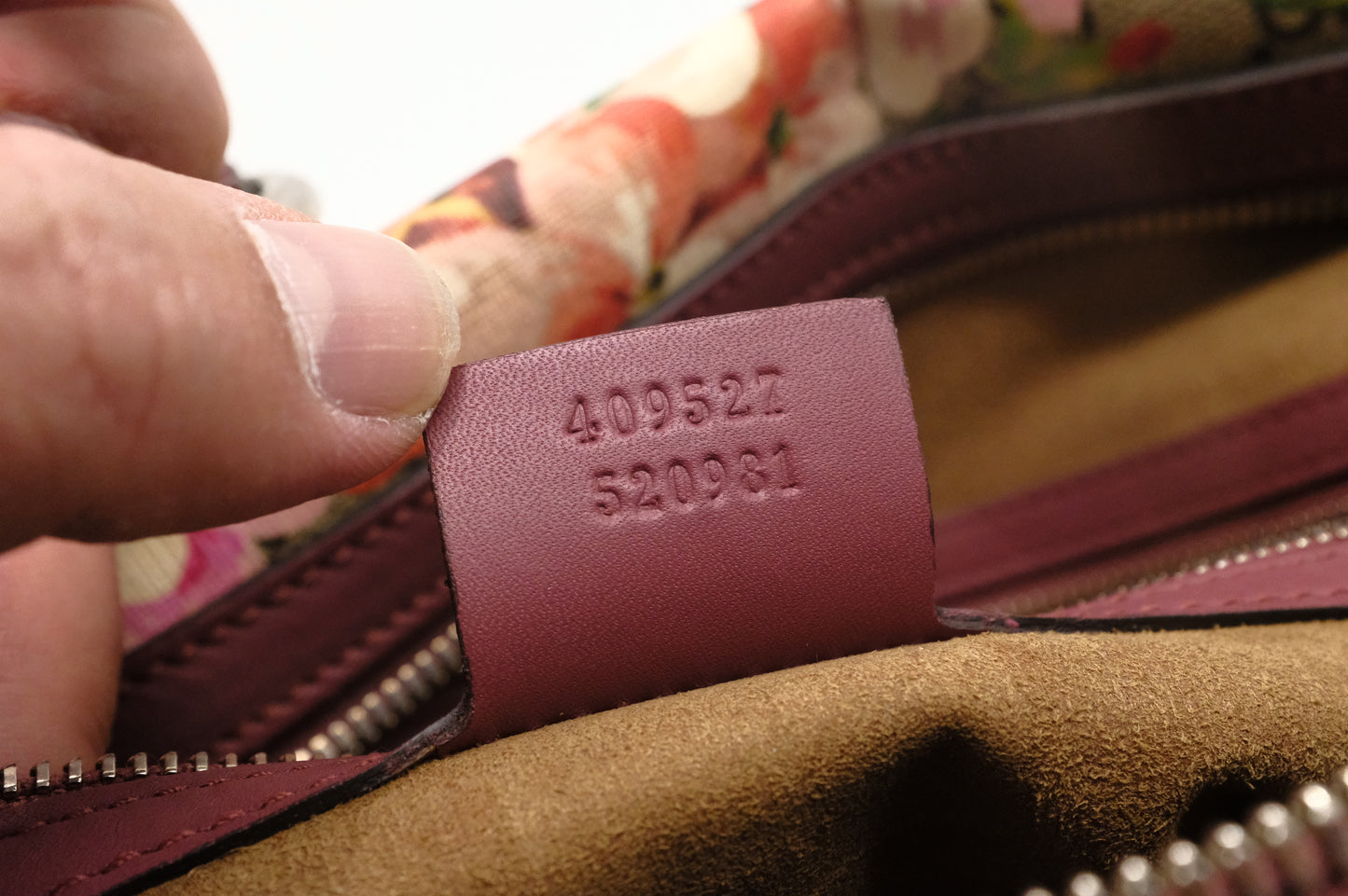 Gucci Boston Bag in Pink Blooms GG Canvas