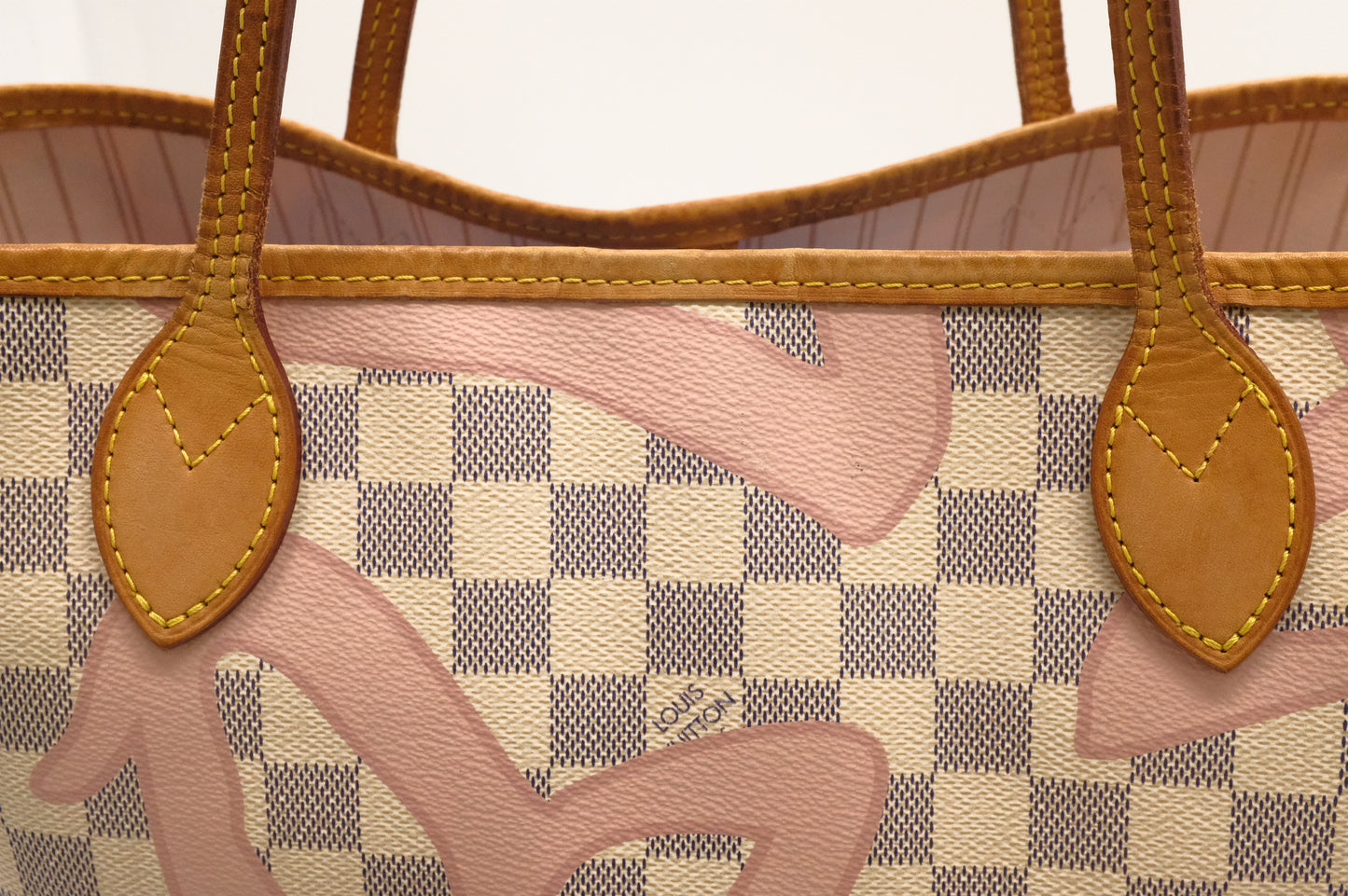 Louis Vuitton Neverfull MM in Tahitienne Damier Azur Canvas