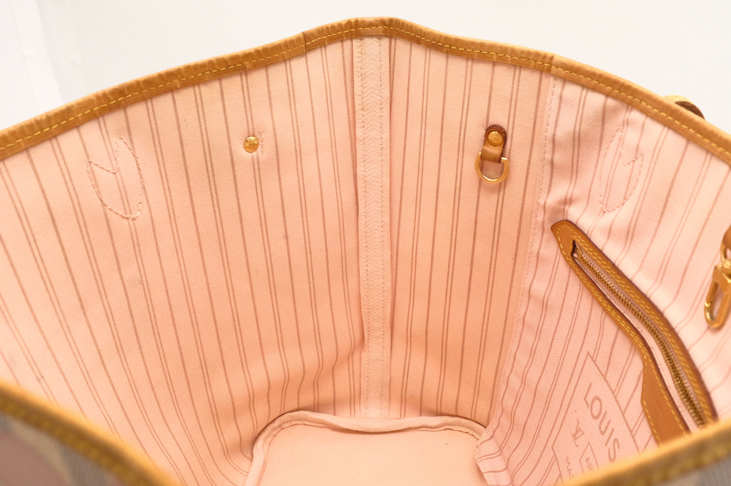 Louis Vuitton Neverfull MM in Tahitienne Damier Azur Canvas