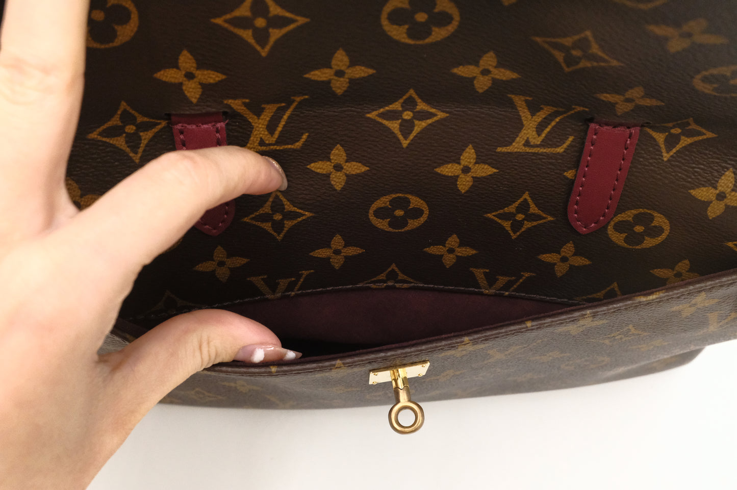 Louis Vuitton Venus in Monogram Canvas and Raisin Leather