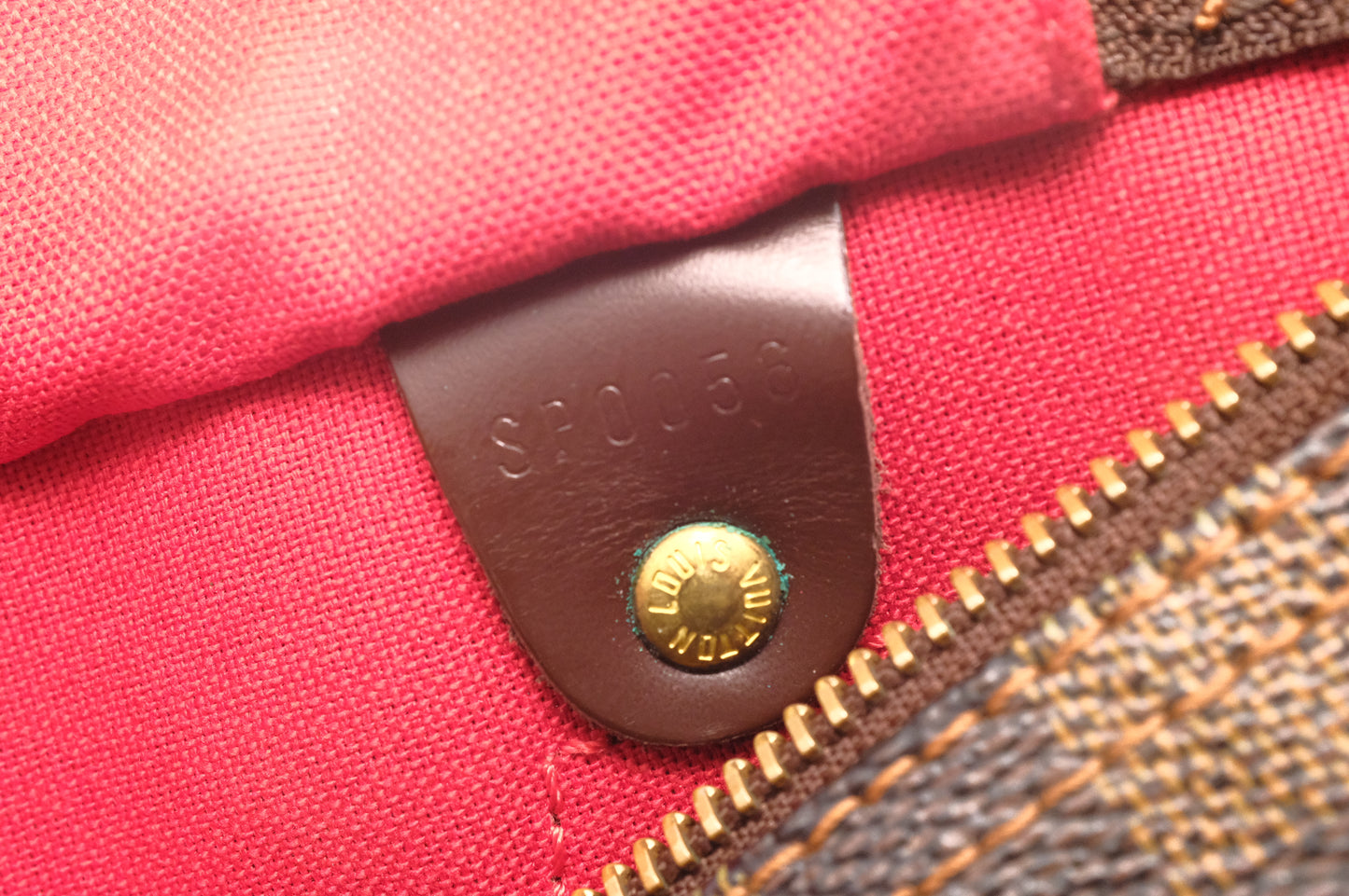 Louis Vuitton Speedy 30 in Damier Ebene Canvas