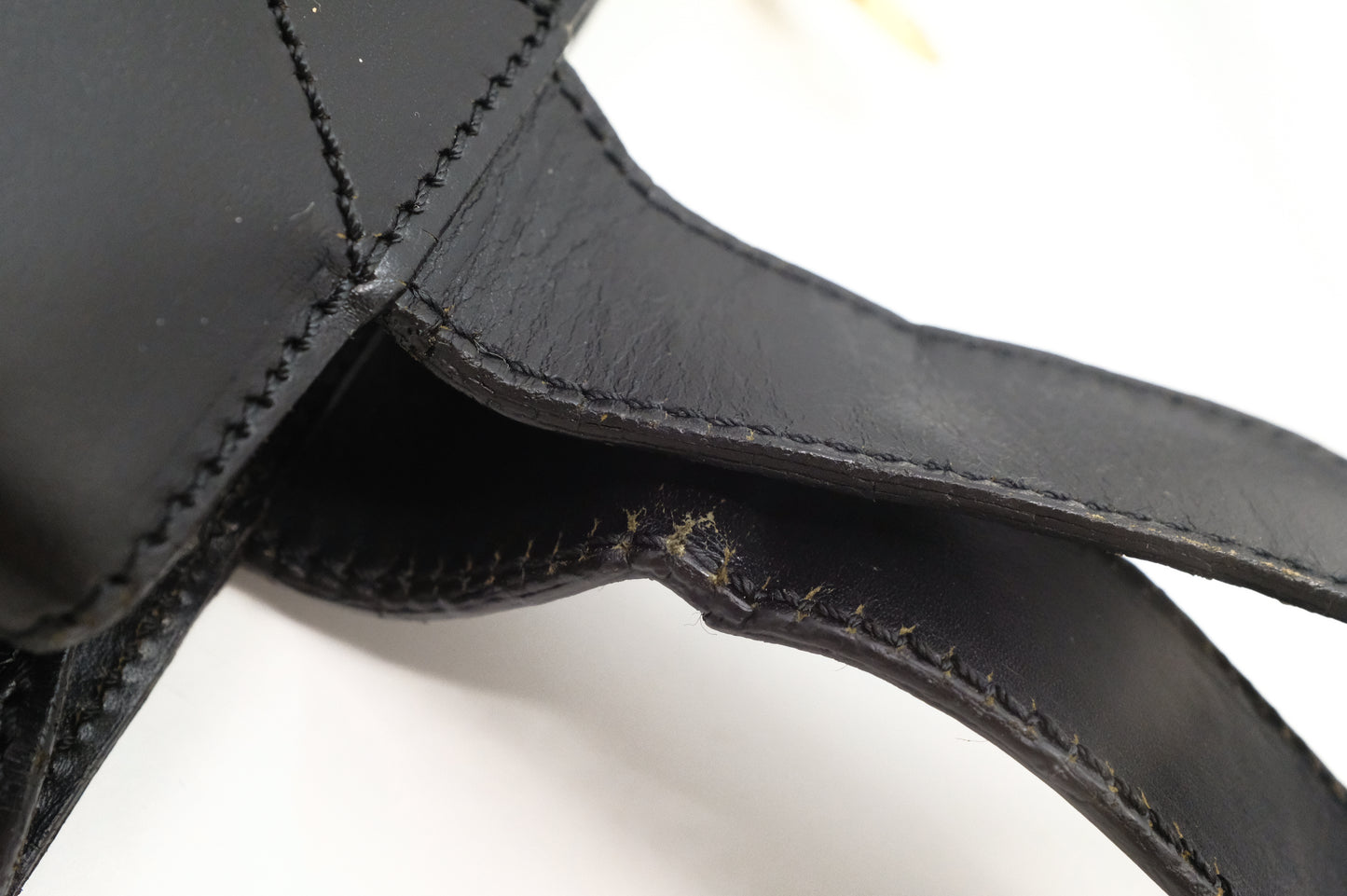 Celine Shoulder Bag in Black Macadam Canvas