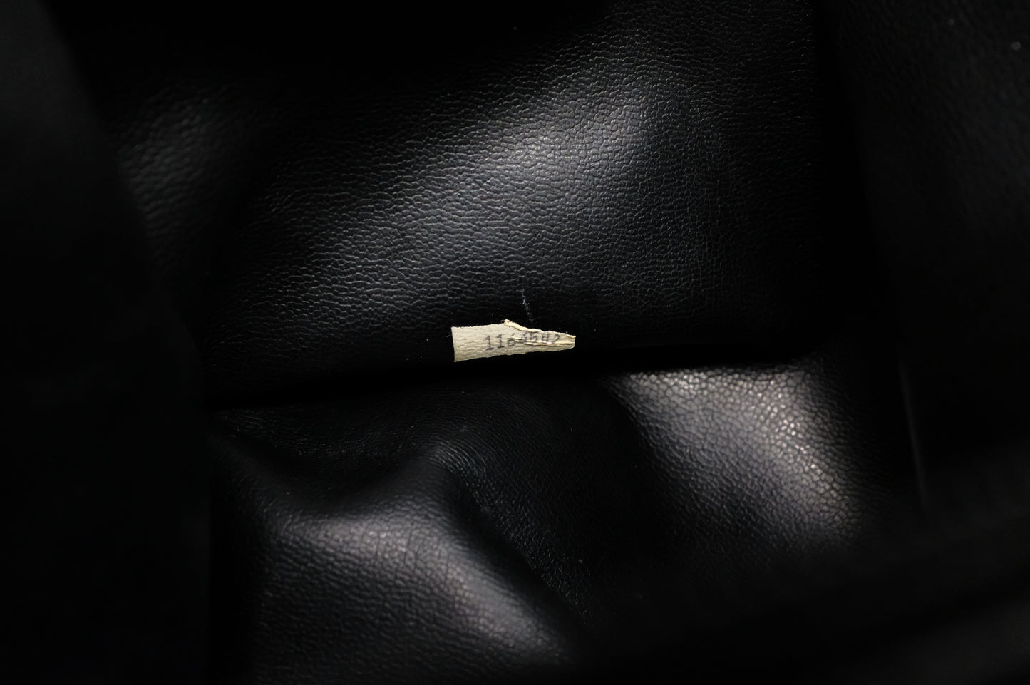 Chanel Shoulder Bag in Black Mattelassé Leather