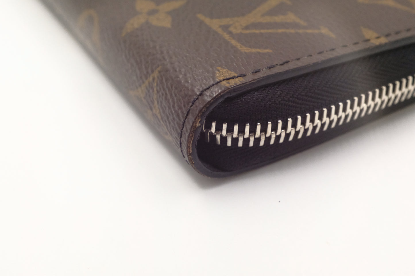 Louis Vuitton Macassar Wristlet Wallet in Monogram Canvas