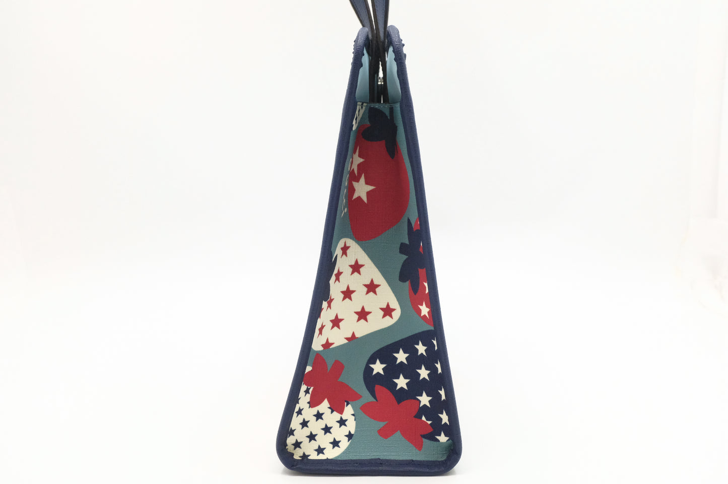 Gucci Children's Crossbody Tote in Strawberry Star Coated Canvas