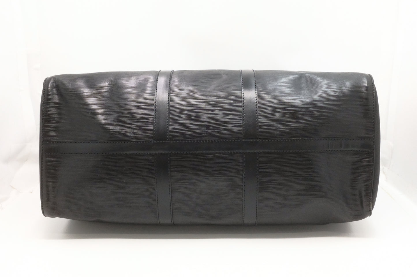 Louis Vuitton Keepall 55 in Black Epi Leather