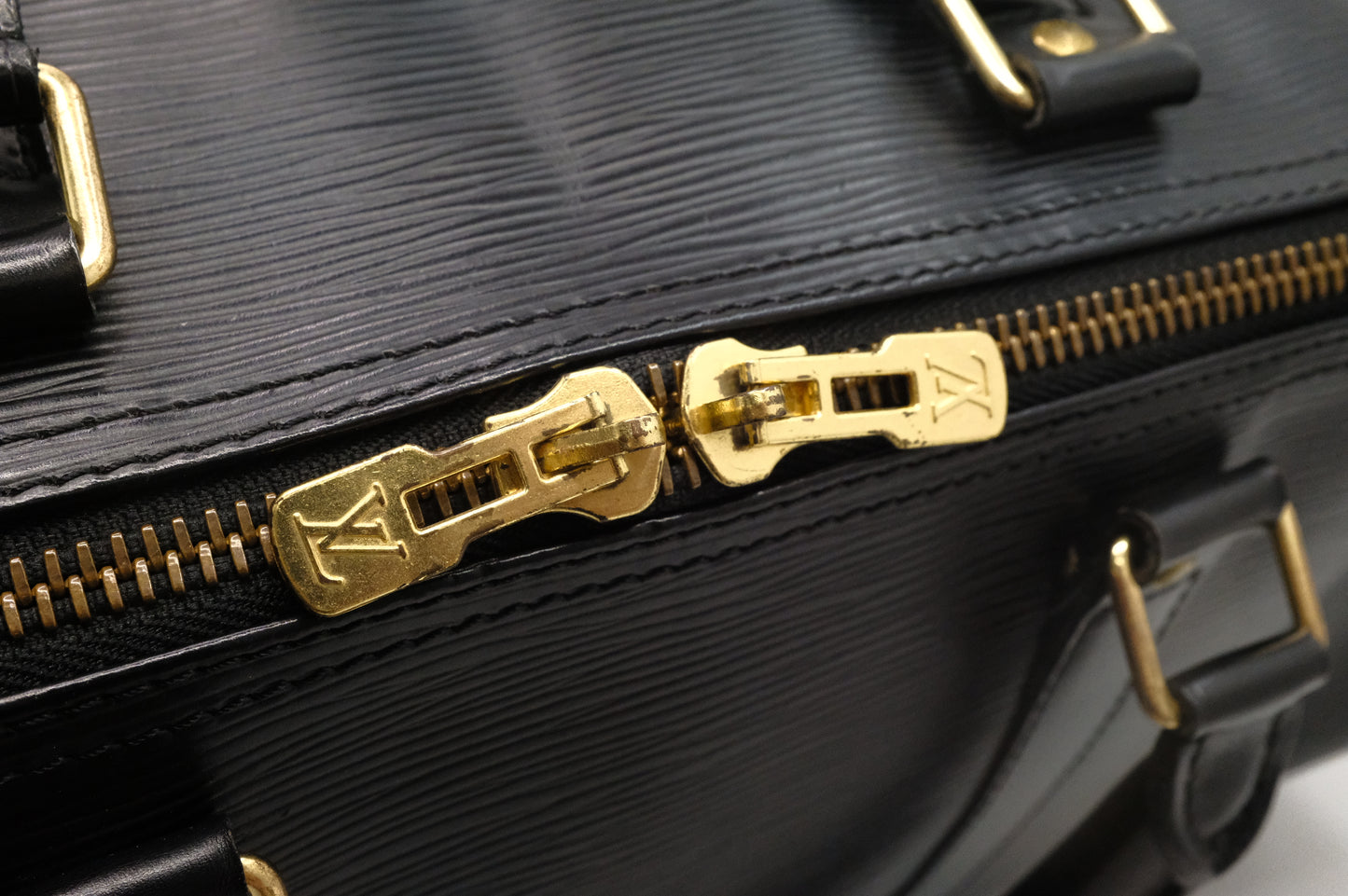 Louis Vuitton Keepall 55 in Black Epi Leather