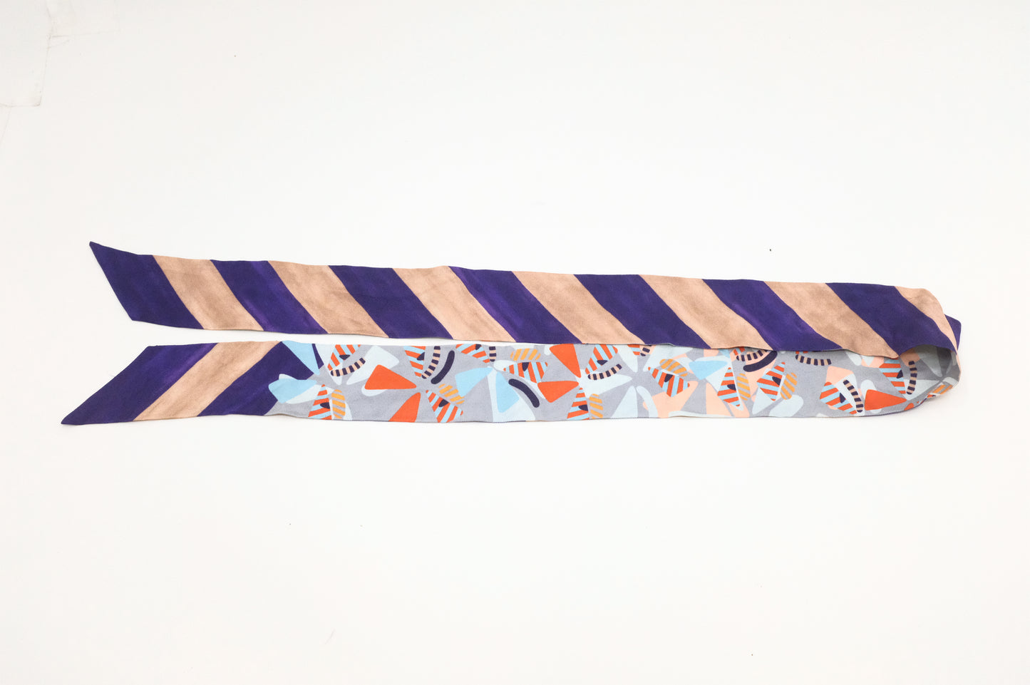 Fendi Bandeau in Multicolor Silk