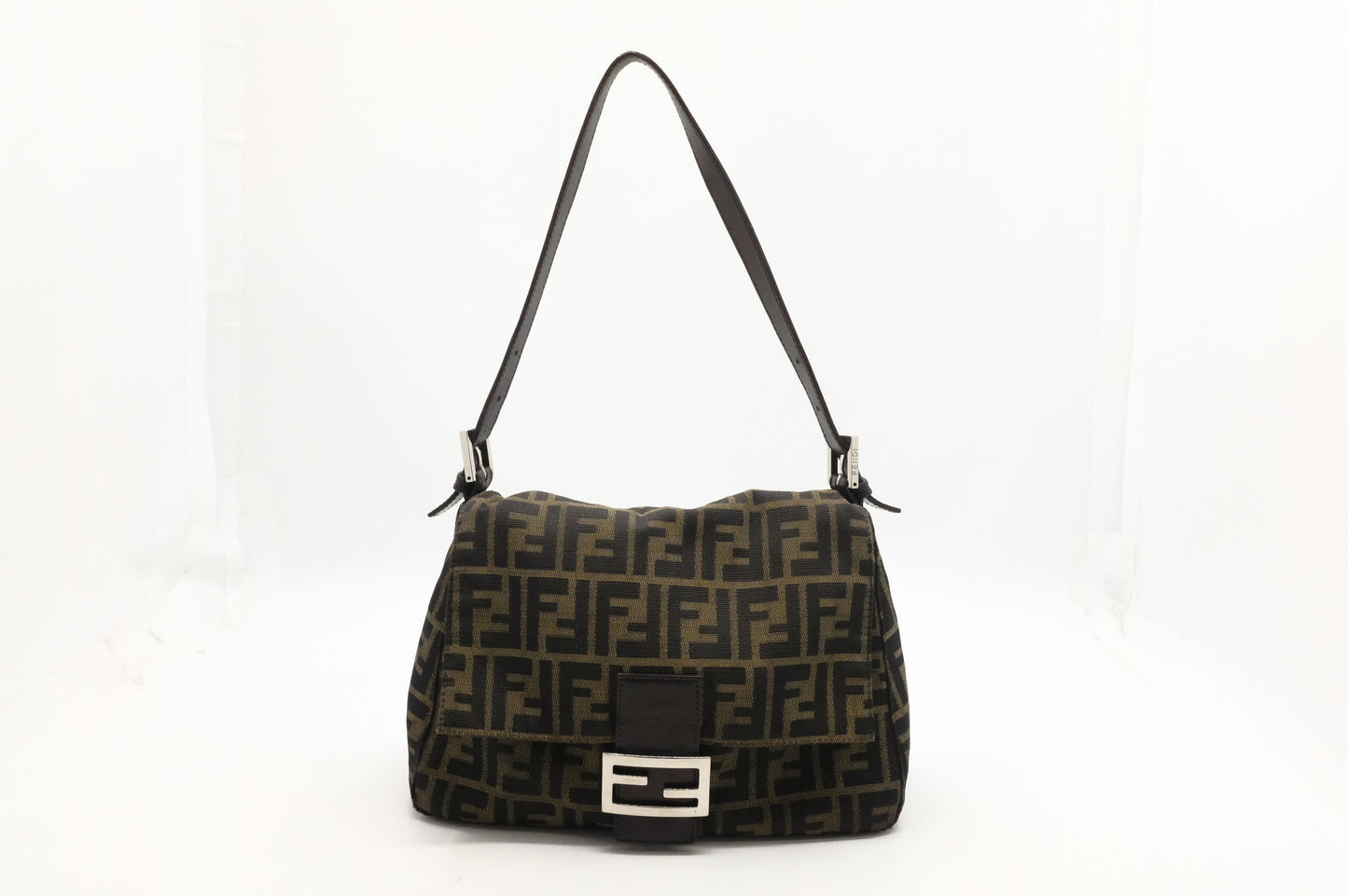 Fendi Mama Baguette in Zucca Canvas