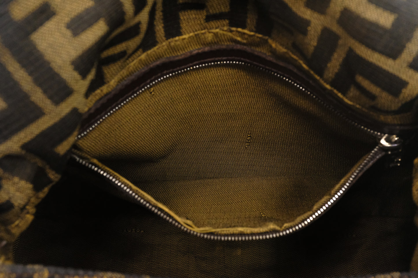Fendi Mama Baguette in Zucca Canvas