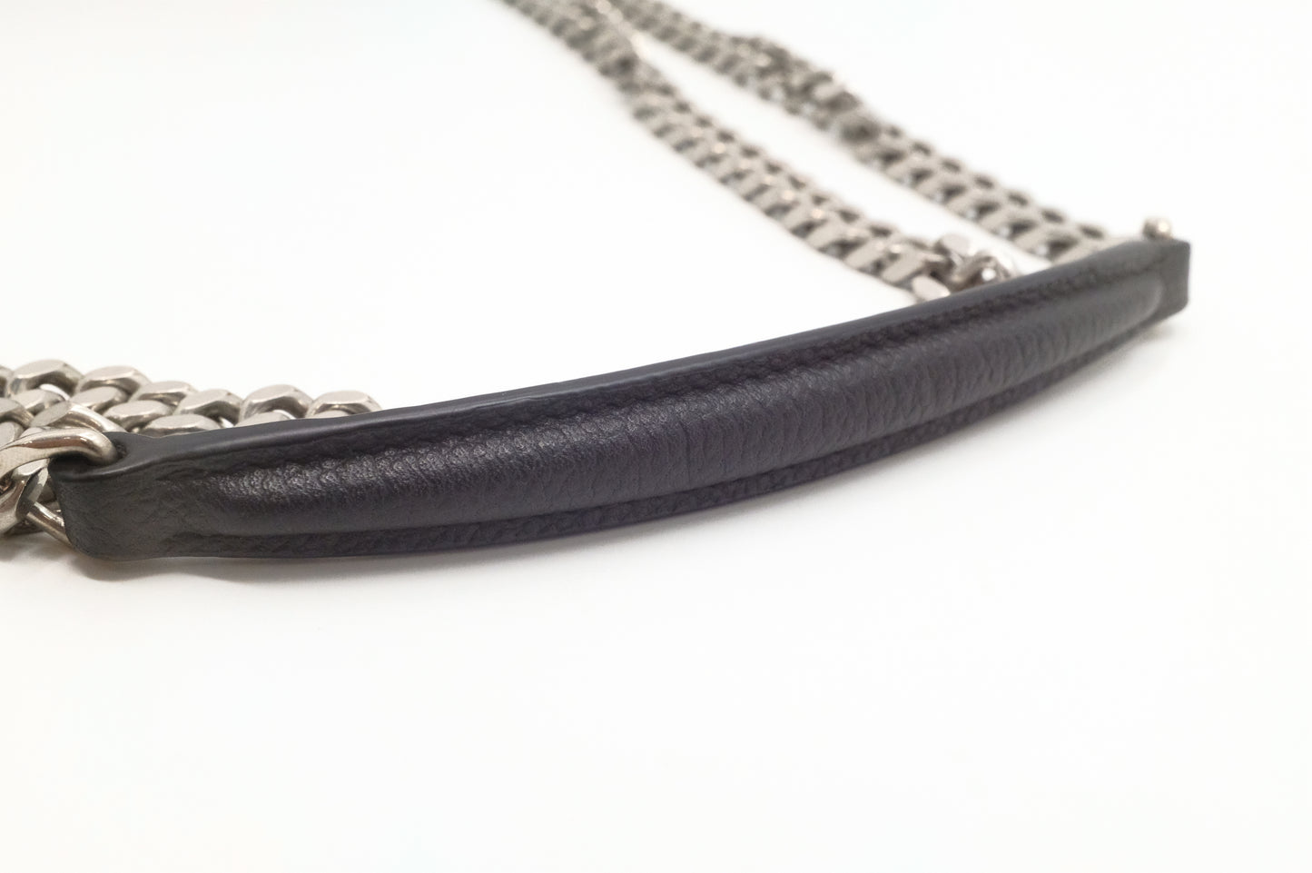 YSL Saint Laurent Sunset Crossbody in Black Leather