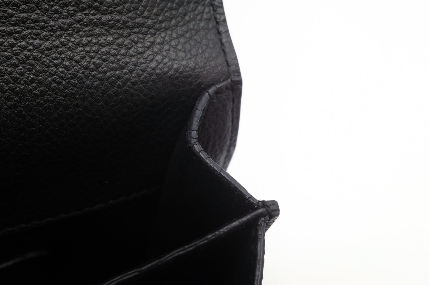 YSL Saint Laurent Sunset Crossbody in Black Leather