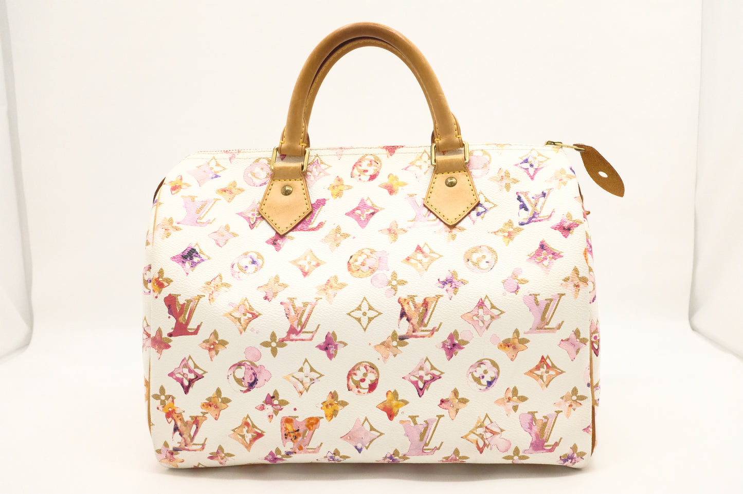 Louis Vuitton Speedy 30 in White Watercolor Monogram Canvas