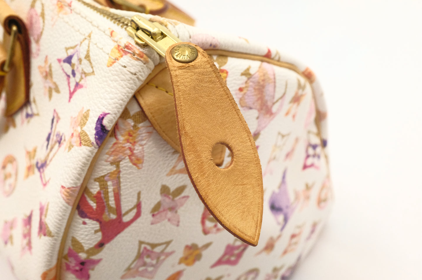 Louis Vuitton Speedy 30 in White Watercolor Monogram Canvas