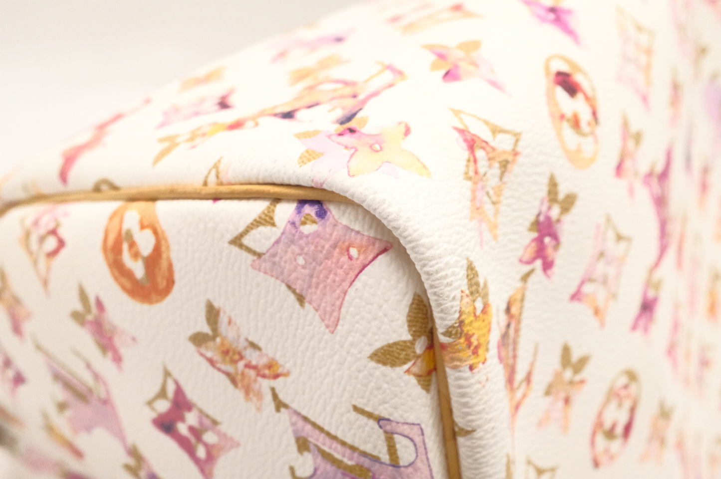 Louis Vuitton Speedy 30 in White Watercolor Monogram Canvas