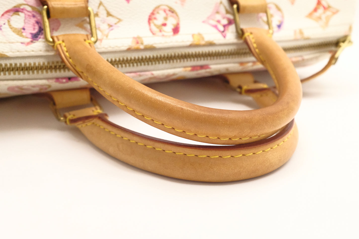 Louis Vuitton Speedy 30 in White Watercolor Monogram Canvas