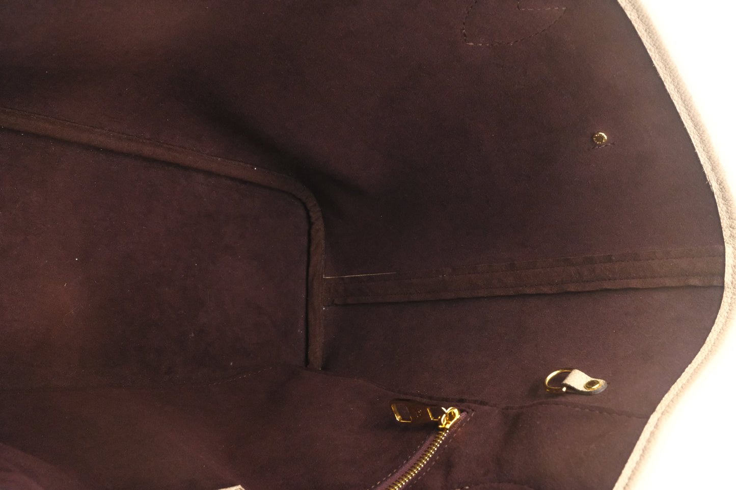 Louis Vuitton Neverfull MM in Turtledove Empreinte Leather