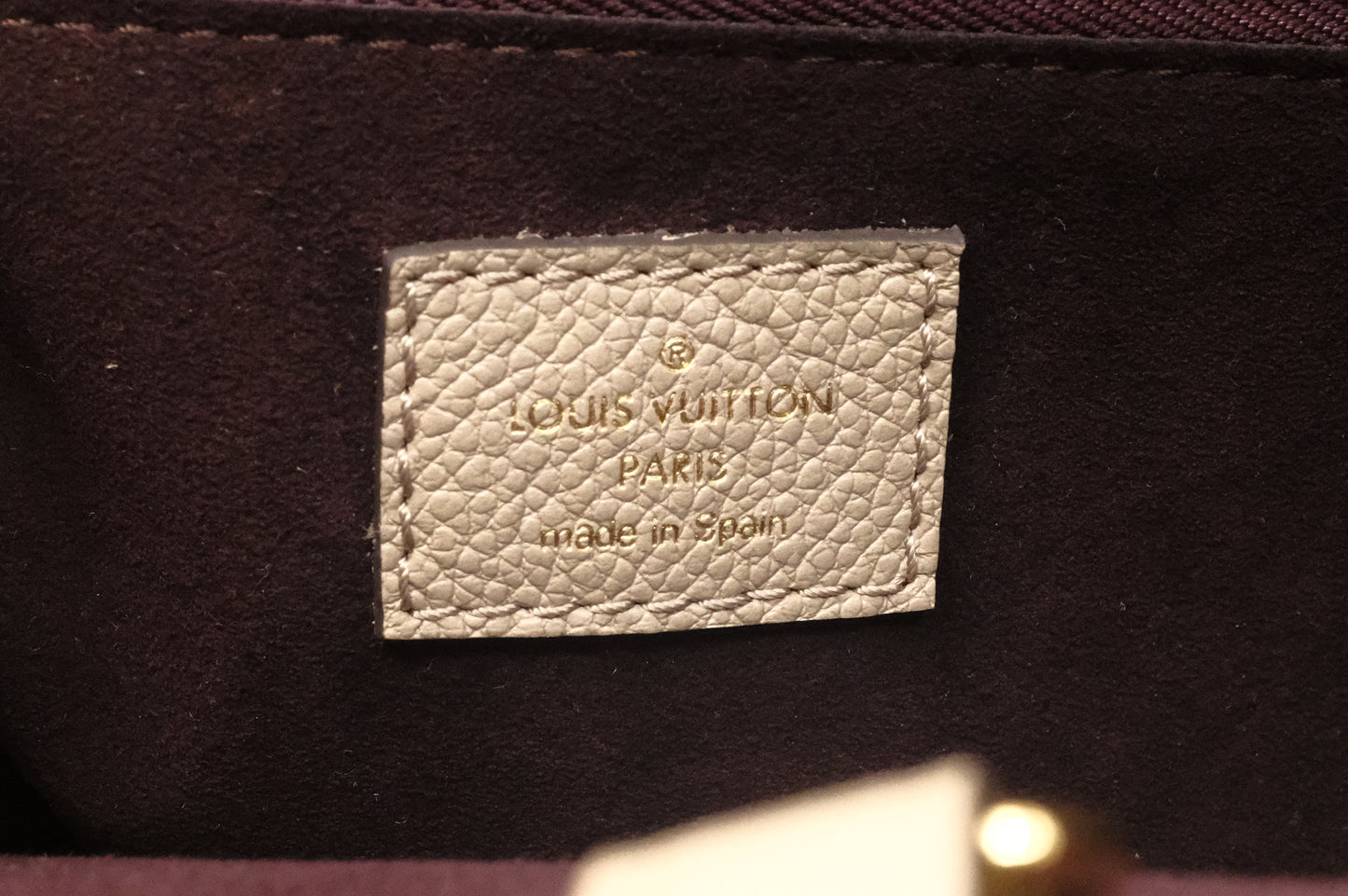 Louis Vuitton Neverfull MM in Turtledove Empreinte Leather