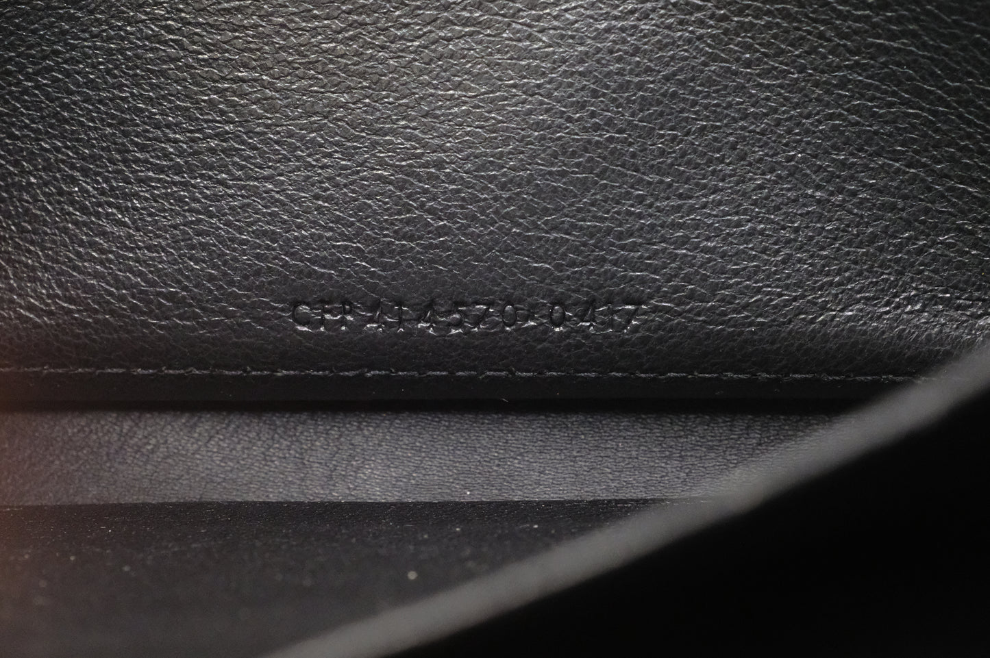 YSL Saint Laurent Zippy Wallet in Black Leather